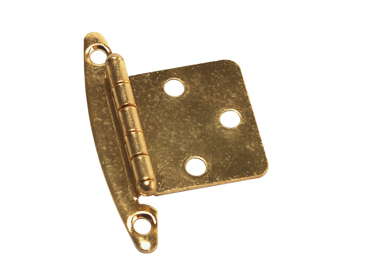 RV DESIGNER H239 RV Designer H239, Free Swinging Hinge, Brass, 2 Per Pack, Cabinet Hardware