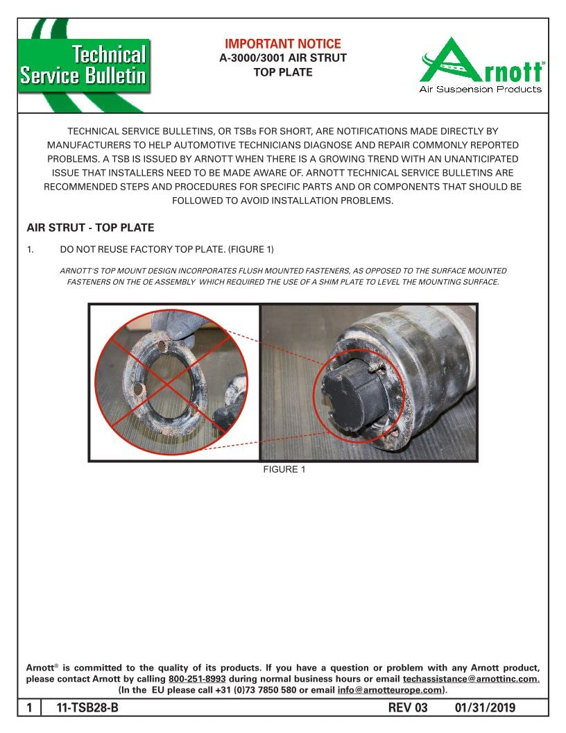 ARNOTT AS-3000 Arnott Replacement For E320 E350 E500 E550 4Matic AWD Front Right Air Strut