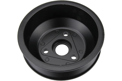 URO Parts 94810609101-PRM Water Pump Pulley, Aluminum vs OEM plastic