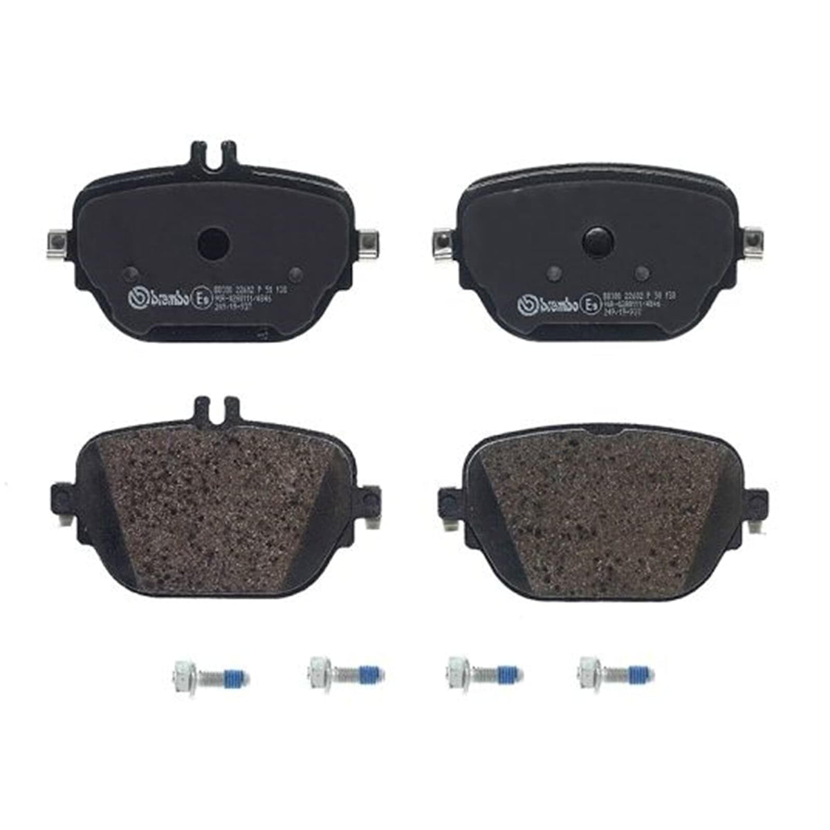 BREMBO P50138 Brembo P50138 Low-Met Rear Disc Brake Pad Set MERCEDES-BENZ OE# A0004205602