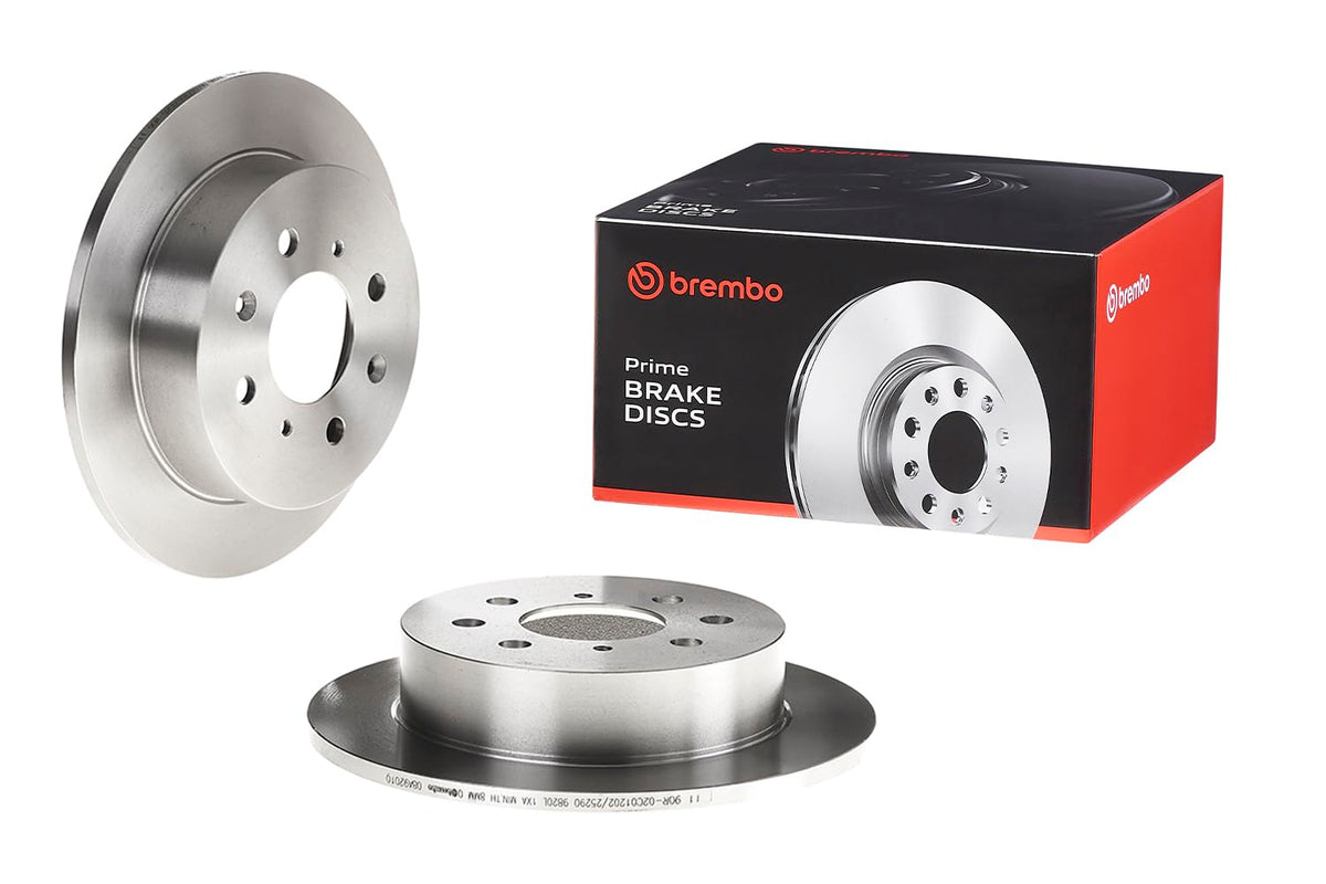 BREMBO 08A92010C02 Brembo 08.A920.10 Standard solid Rear Brake Rotor ACURA/HONDA OE# 42510SR3A11