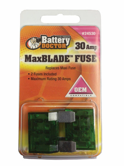 WIRTHCO 24560 WirthCo 24560 Battery Doctor 60 Amp MaxBlade Fuse, Blue, 2 Pack
