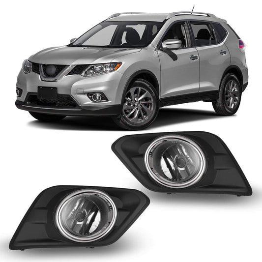 WINJET CHWJ-0427-B Winjet WJ30-0420-09 OEM Series for [2014-2016 Nissan Rogue] Driving Fog Lights + Switch + Wiring Kit