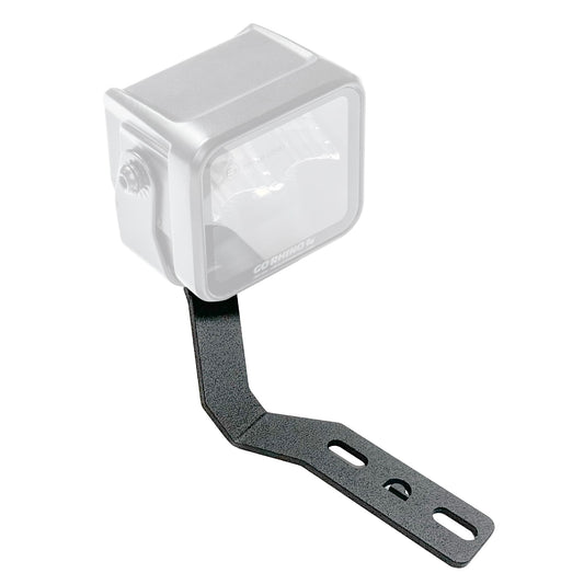 GO RHINO 732260T Go Rhino XE Hood Hinge Cube Light Mount | Mild Steel, Textured Black | 732260T | Fits 2019-2024 Ford Ranger