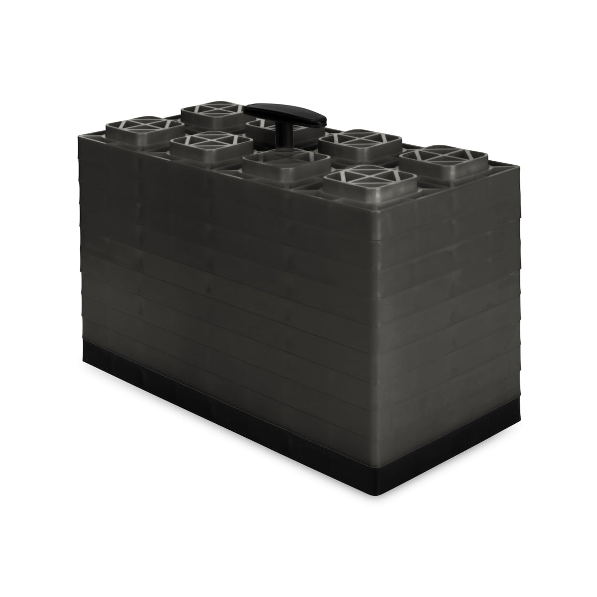CAMCO 44525 Camco FasTen 4x2 RV Leveling Blocks for Dual Tires, Gray, 10 Pack, 44525