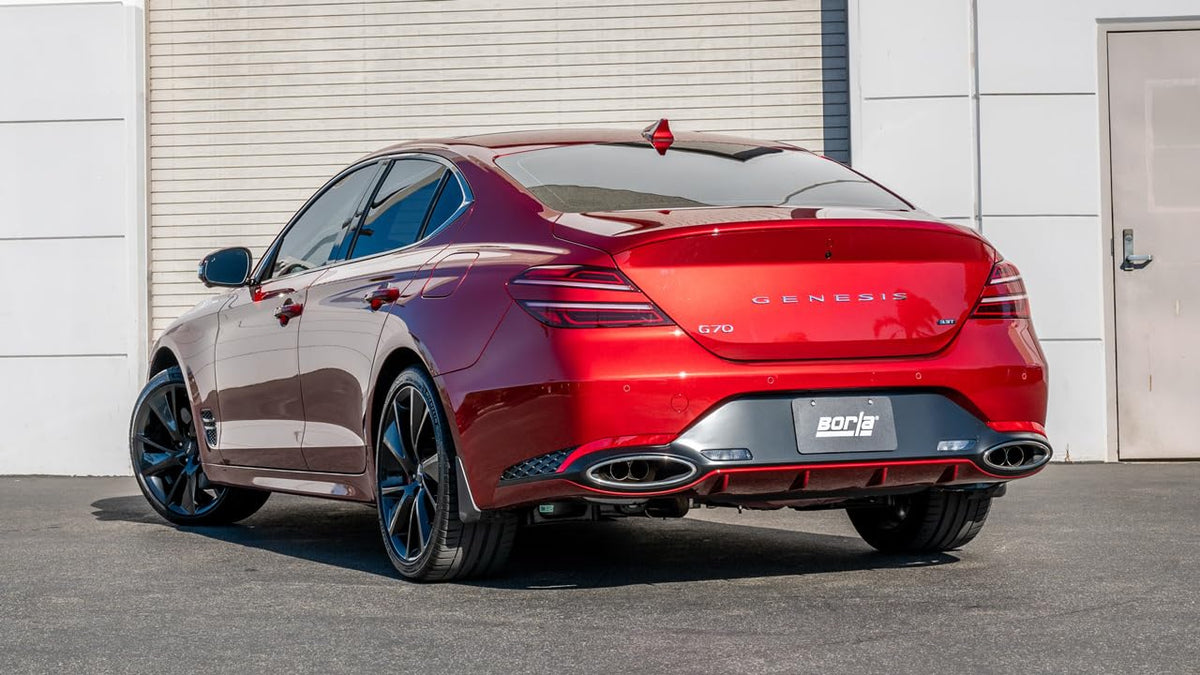 BORLA 141011 Borla Genesis G70 S-Type Cat Back Exhaust - No Tips