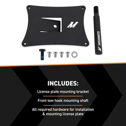 MISHIMOTO MMLP-WRX-22 Mishimoto License Plate Relocation Kit for Subaru WRX 2022+/Crosstrek