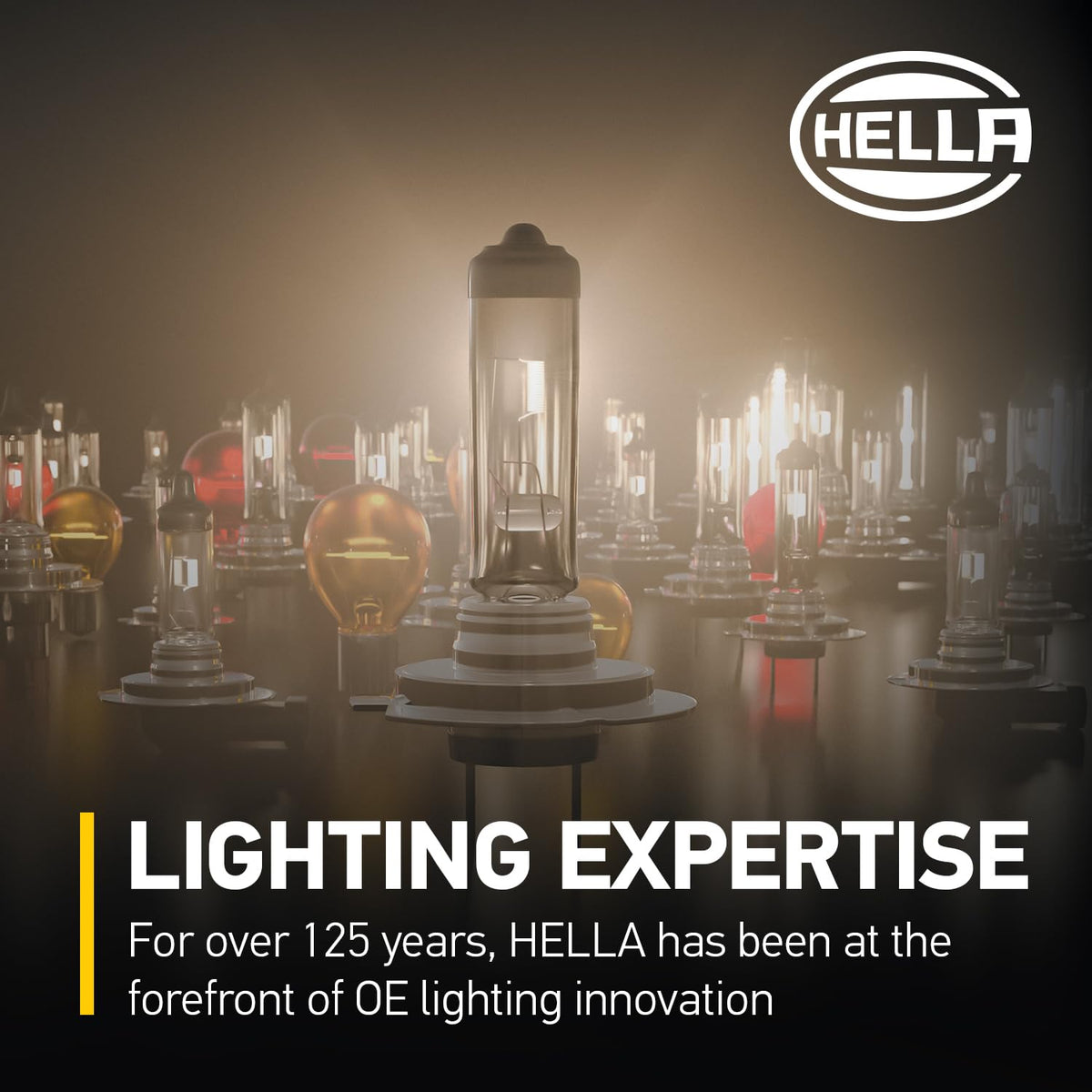 Hella 9012LL Long Life Bulb, 12V, 55W