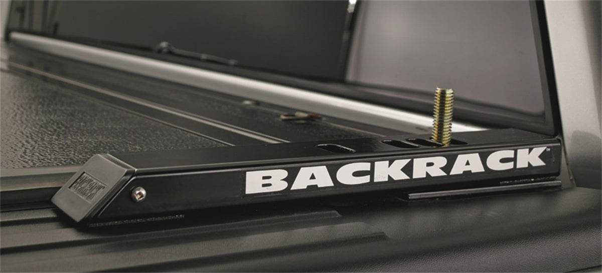 BACKRACK 92001 RealTruck BACKRACK Hardware Kit for 2" Riser Tonneau Adapter Kit, Black, No Drill | 92001 | Fits Universal w/BackRack Frame's