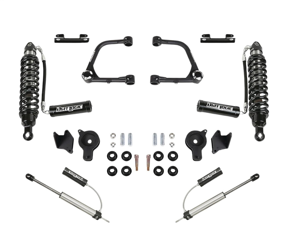 FABTECH K7103DL Fabtech - K7103DL - Fabtech K7103DL Uniball UCA Lift System w/Shocks Fits Compatible with/Replacement for 24 TACOMA