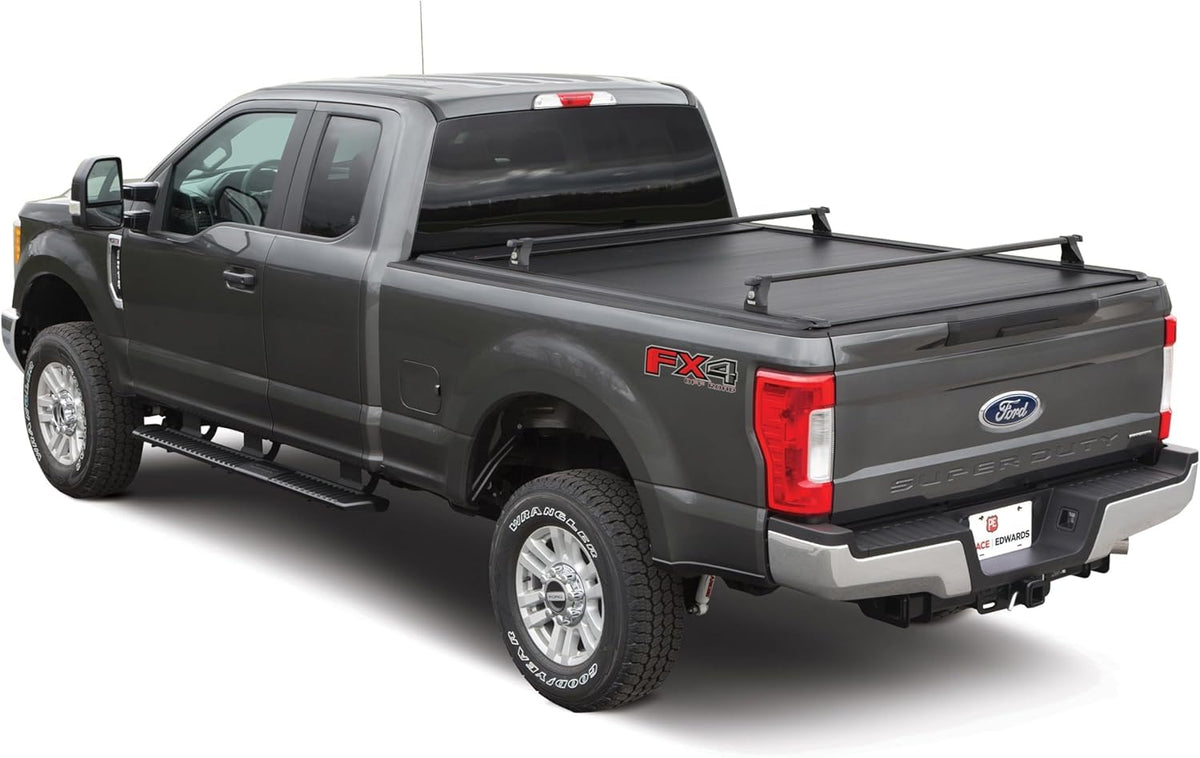 PACE EDWARDS KMF172 Pace Edwards UltraGroove Metal Retractable Tonneau Cover for 2021-2026 Ford F-Series LightDuty, 6' 5" Truck Bed