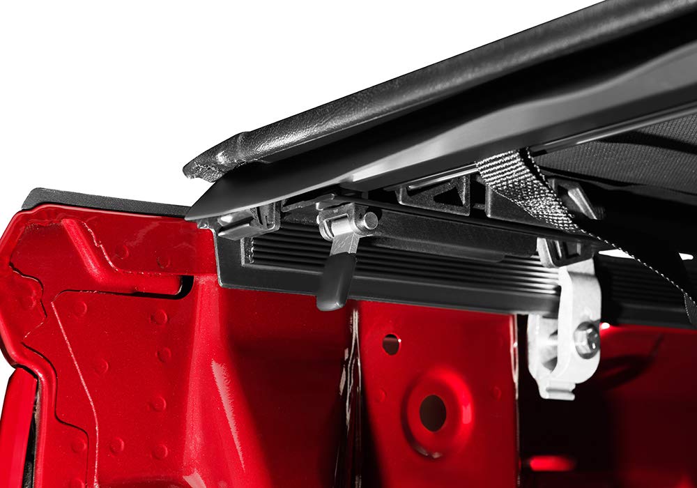 TRUXEDO 764301 RealTruck TruXedo Deuce Hybrid Truck Bed Tonneau Cover | 764301 | Fits 2022-2024 Toyota Tundra w/Rail System 6' 7" Bed (78.7")