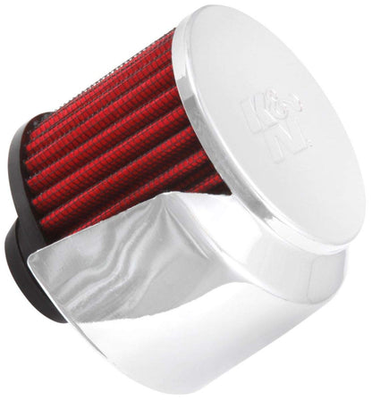K&N FILTER 62-1516 K&N Vent Air Filter/Breather: High Performance, Premium, Washable, Replacement Engine Filter: Filter Height: 2.5 in, Flange Length: 1 in, Shape: Breather, 62-1516