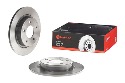 BREMBO 08997521C02 Brembo 08.9975.21 UV Coated solid Rear Brake Rotor MAZDA OE# C25Y26251C