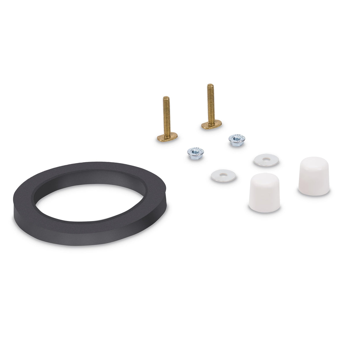 DOMETIC 385311652 Genuine Dometic OEM Base Seal and Mounting Hardware Kit | Dometic and Sealand 300 and 400 Series Toilets | RV Toilet Repair and Replacement Part | White - (385311652)