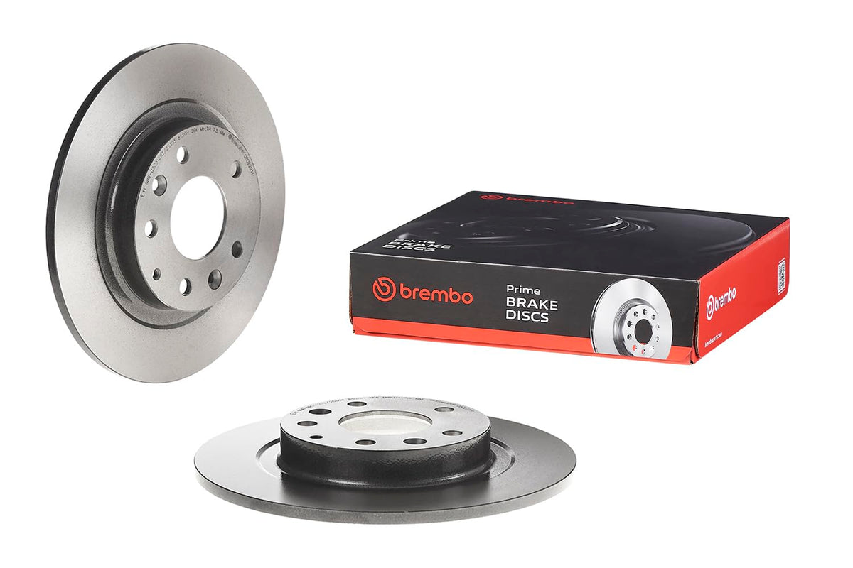 BREMBO 08D22211C02 Brembo 08.D222.11 UV Coated solid Brake Rotor MAZDA OE# D10E26251