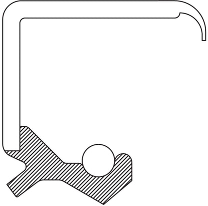NATIONAL 9845 National 9845 Engine Crankshaft Seal for Chevrolet S10