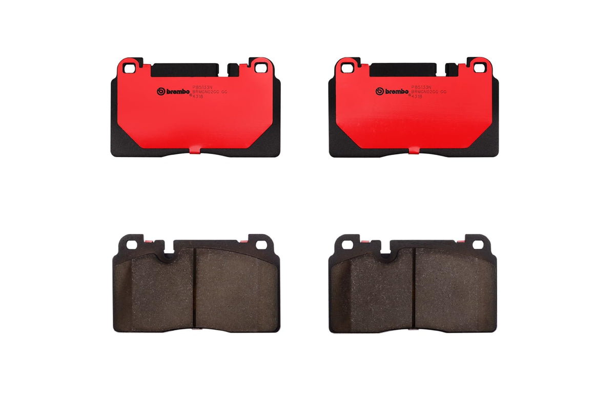 BREMBO P85133N Brembo P85133N Premium Ceramic Front Disc Brake Pad Set AUDI OE# 8R0698151AB