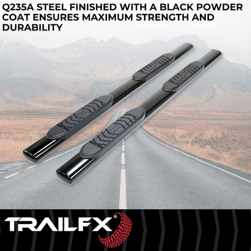 TRAILFX A7055B Trailfx A7055B 5' OVAL NERF BAR BLK