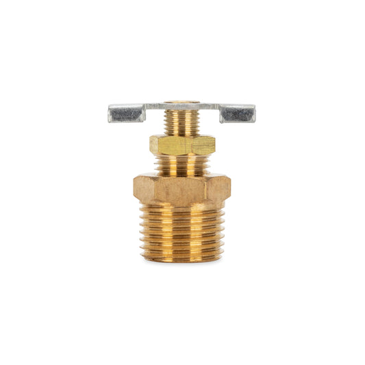 CAMCO 11703 Camco ½" RV Water Heater Replacement Drain Valve - Replace Your RV Water Heater Drain Valve - Simple and Easy Installation - Durable Brass Construction - (11703)