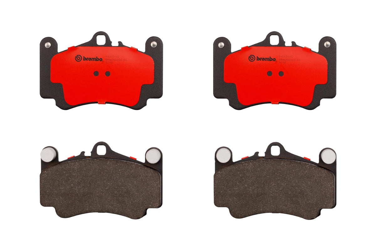 BREMBO P65011N Brembo P65011N Premium Ceramic Front Disc Brake Pad Set PORSCHE OE# 99635194910