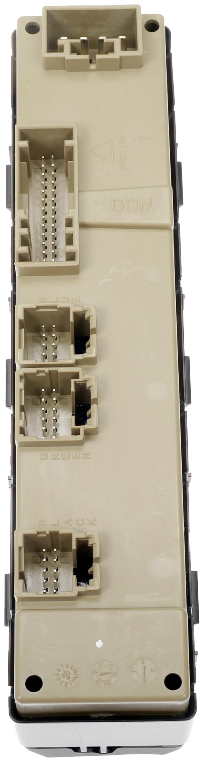 DORMAN 920-020 Dorman 920-020 Front Driver Side Master Window Switch Assembly - 8 Button Compatible with Select Cadillac/Chevrolet/GMC Models