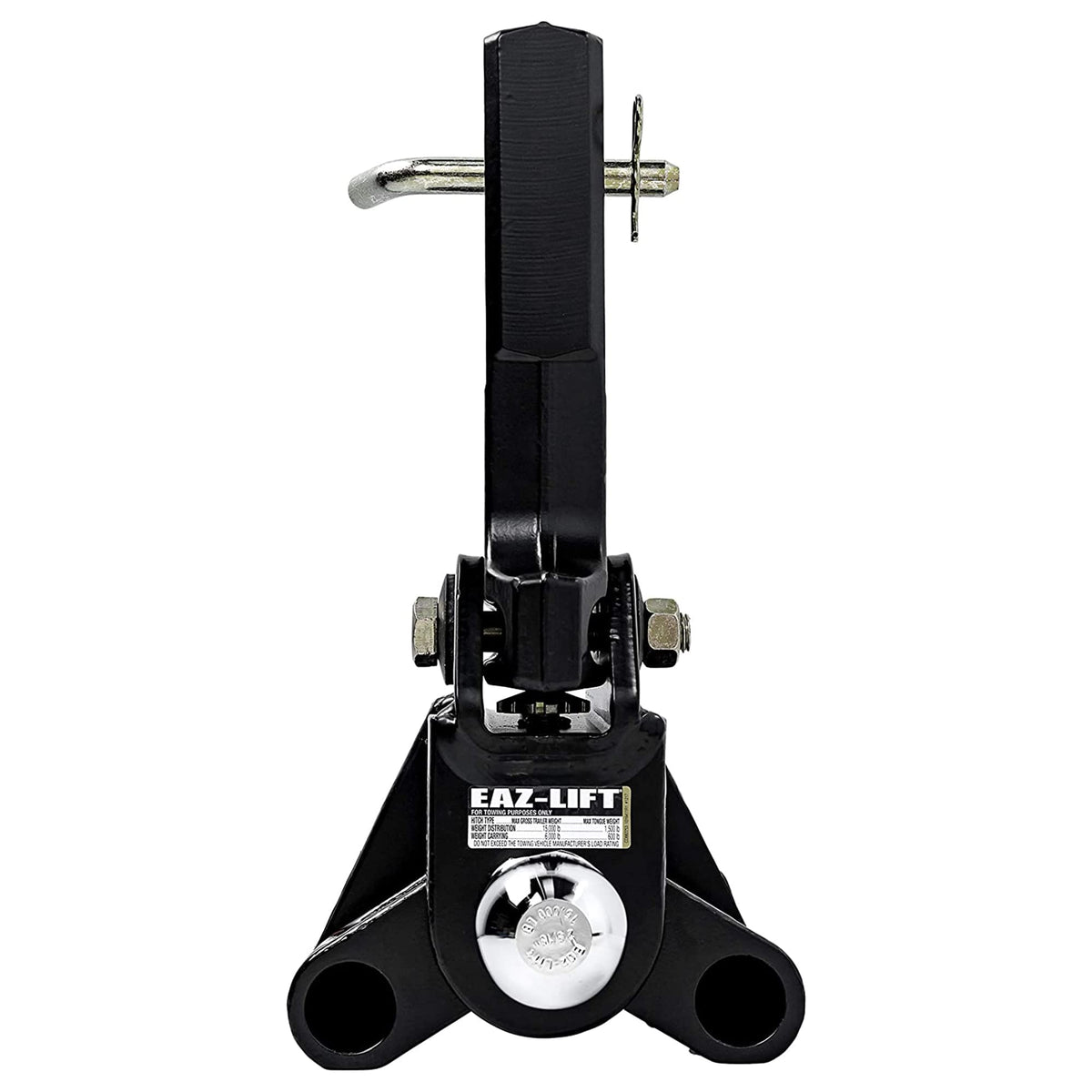CAMCO 48783 Camco EAZ-Lift ReCurve R6 Camper/RV Weight Distribution Hitch Kit - Features Premium Adaptive Sway Control - Includes 2-5/16” Hitch Ball w/15,000lb Max Rating - 1,000lb Max Tongue Weight (48783)