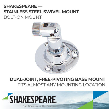 SHAKESPEARE 81-S Shakespeare 81-S Stainless Steel Swivel Mount