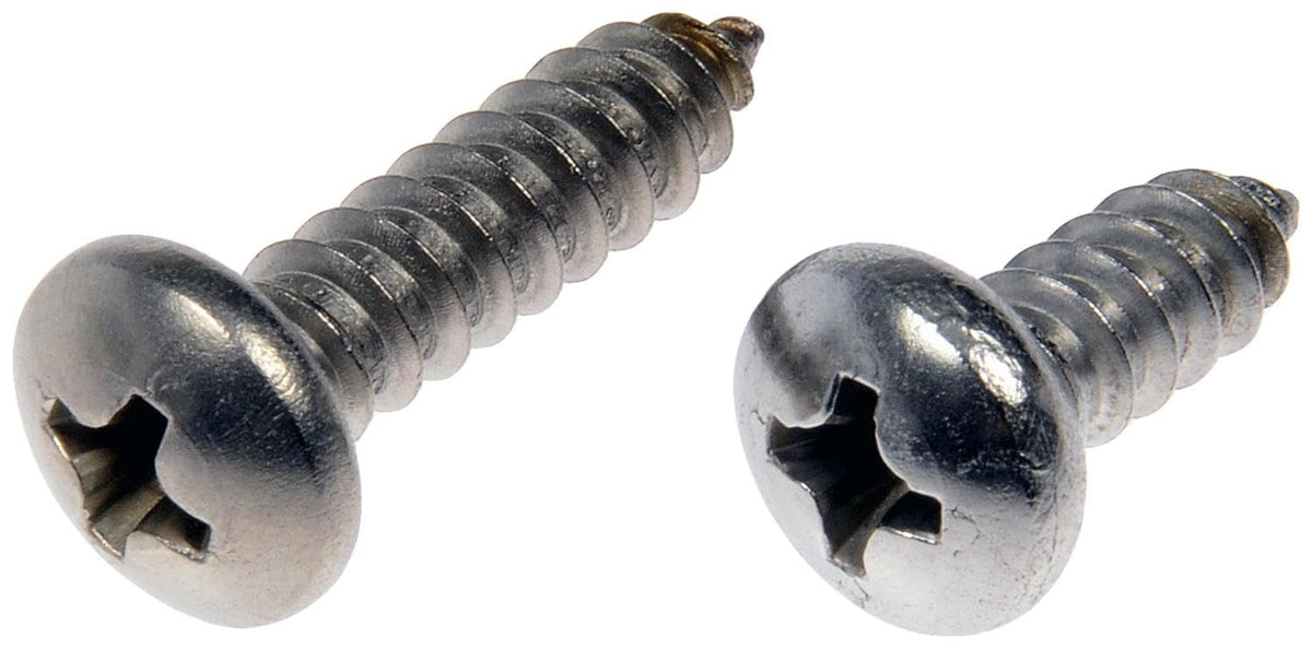 DORMAN 784-105 Dorman 784-105: Self Tapping Screw-Stainless Steel-Pan Head-No. 6 x 1/2 In., 3/4 In.
