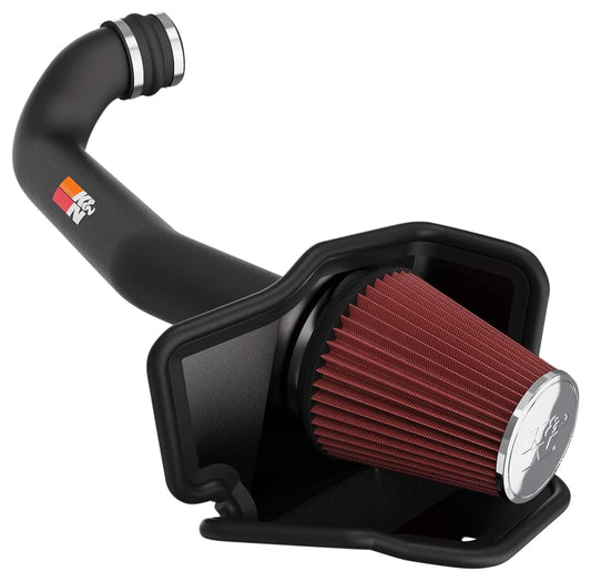 K&N FILTER 77-1560KTK K&N Cold Air Intake System: High-Flow Air Filter, Increase Performance & Towing: Compatible with 2011-2015 Dodge/Jeep: Durango, Grand Cherokee, 77-1560KTK