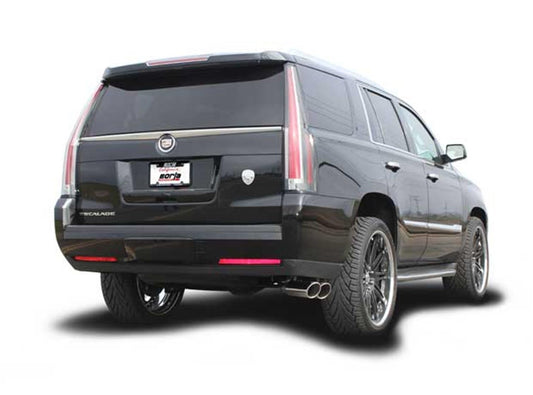 BORLA 140652 BORLA 140652 Cat-Back Perf. Exhaust Sys. for 2015-2020 Cadillac Escalade/GMC Yukon Denali 6.2L V8 Automatic Transmission 2, 4 Wheel Drive 4 Door. Does NOT Fit Escalade ESV Or Yukon Denali XL Vehicles