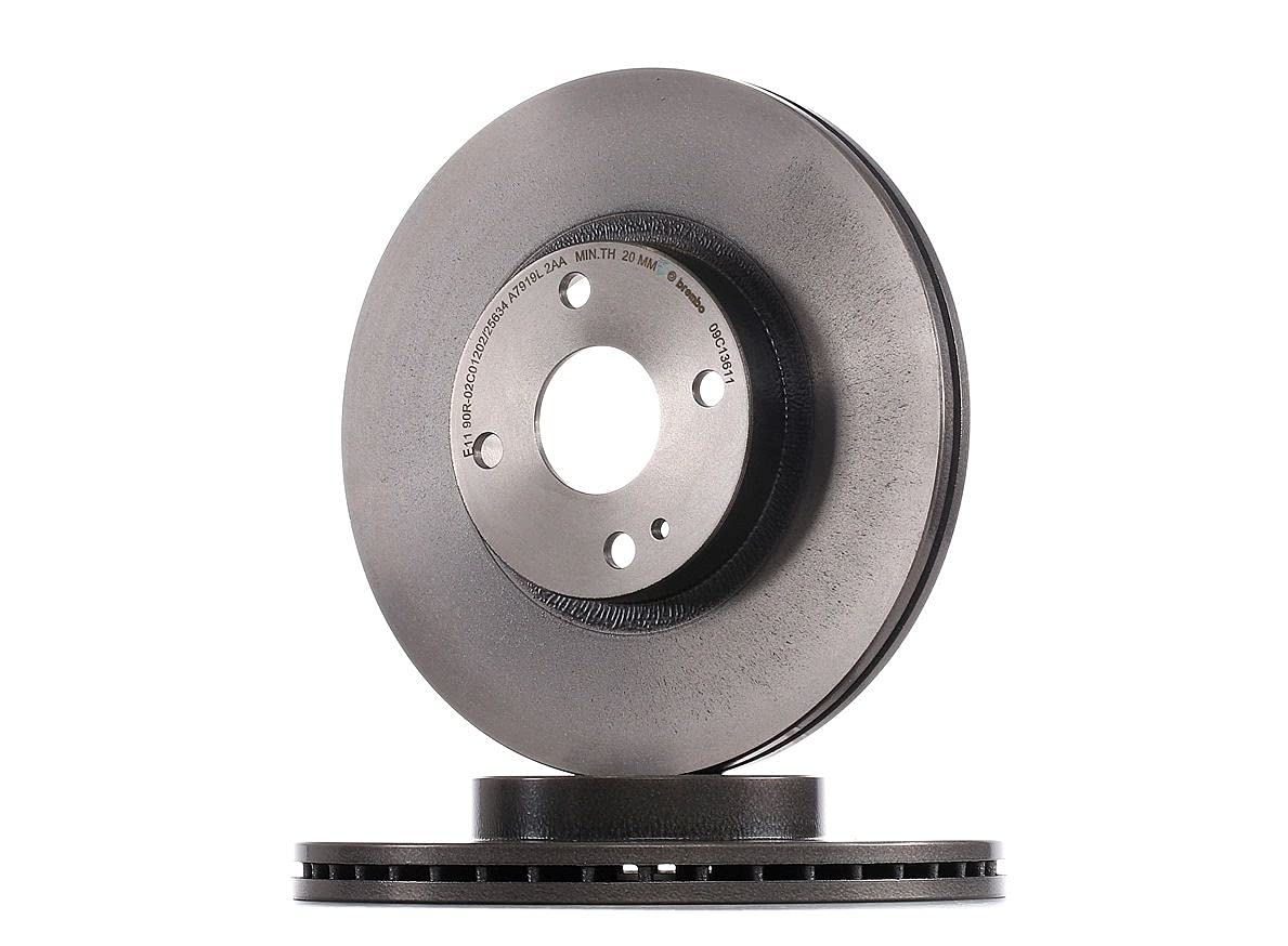 BREMBO 09C13611C02 Brembo 09.C136.11 UV Coated vented Front Brake Rotor MAZDA OE# N0YY3325X