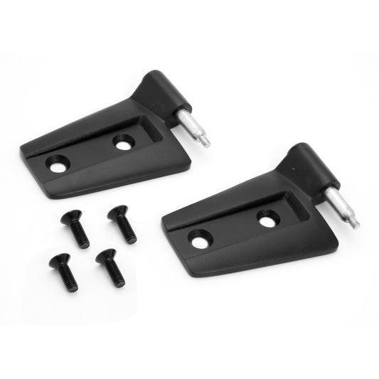 RUGGED RIDGE 11202.22 Rugged Ridge Door Hinge Kit for Jeep Wrangler JK | Steel, Black | 11202.22 | Fits 2007-2018 Jeep Wrangler JK