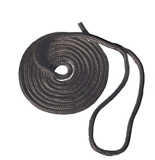 T-H Marine BE-CO-52857-DP T-H Marine Black 3/8" X 15' Premium Double Braid Dock Line