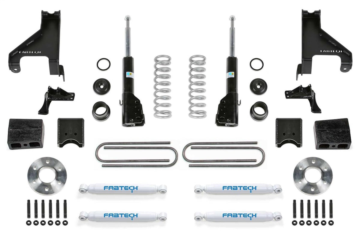 Fabtech K9003 Motorsports 1.5 Coil Assist Kit W/ B4