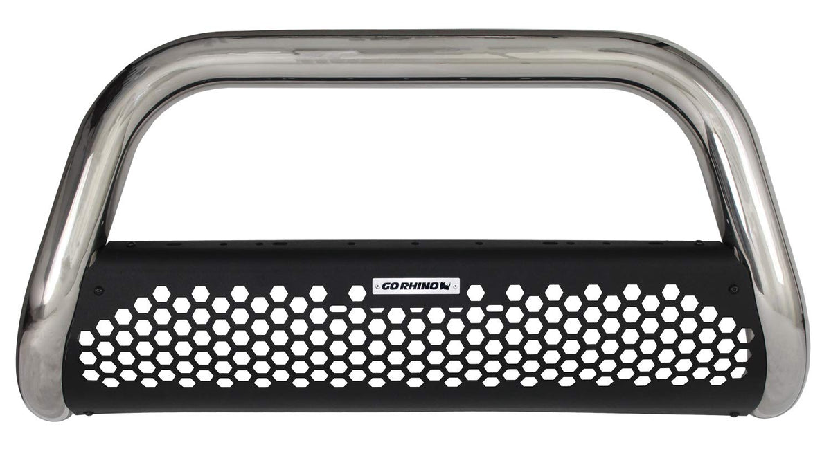 GO RHINO 55366PS Go Rhino RC2 Grille Guard | Stainless Steel, Polished | 55366PS