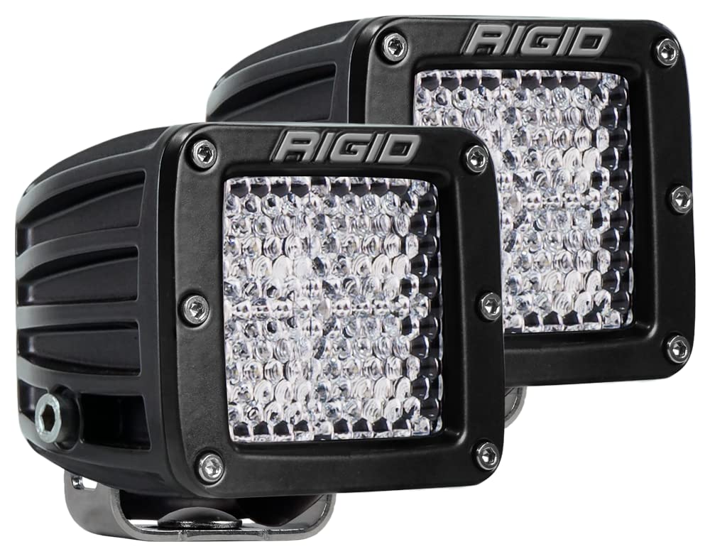 Rigid Industries 202513 RIGID INDUSTRIES D-Series PRO LED Light Pods Diffused, Pair