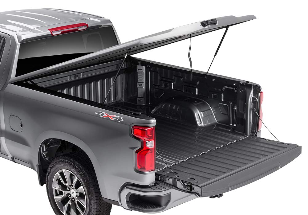 RealTruck UC1178L-41 RealTruck UnderCover Elite LX One-Piece Truck Bed Tonneau Cover – UC1178L-41 – Fits 2019 - 2025 Chevy Silverado 1500 41(GBA)(WA8555) - Black (does not fit Carbon Bed) 5' 10" Bed (69.9")