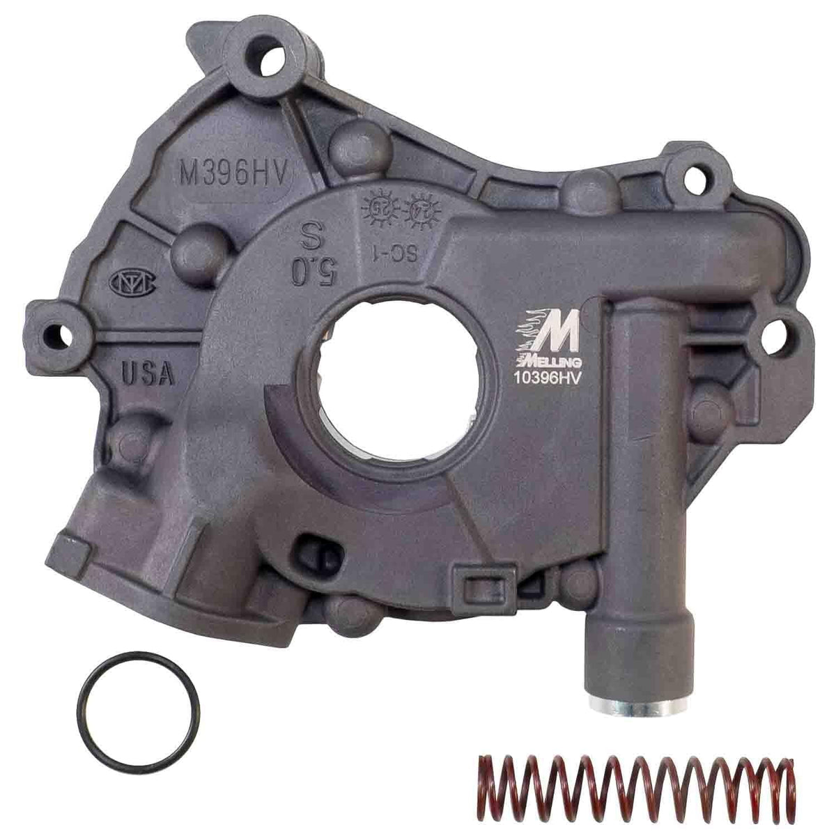 MELLING 10396HV Melling 10396HV High Volume High Pressure Oil Pump for 2011-2017 Ford 5.0L DOHC