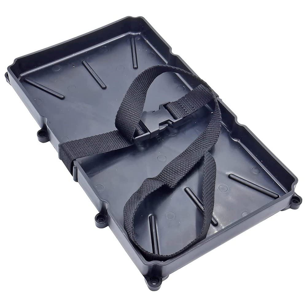 T-H Marine NBH-27P-DP Narrow Battery Tray Holder with Poly Strap