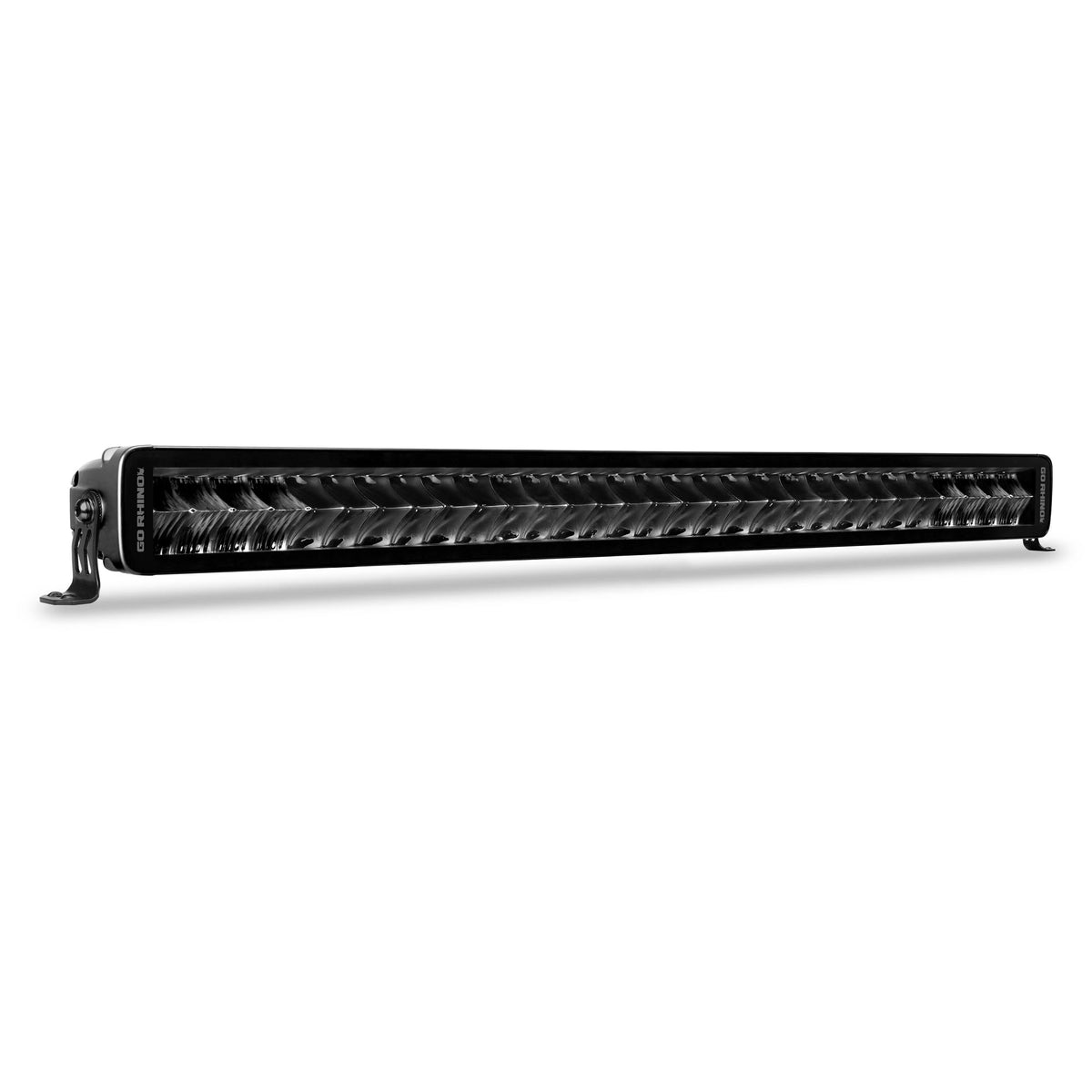 GO RHINO 753003011CDS Go Rhino Xplor Lighting: Blackout Series 32" Double Row LED Light Bar | Side & Track Mount, Aluminum, Black | 753003011CDS