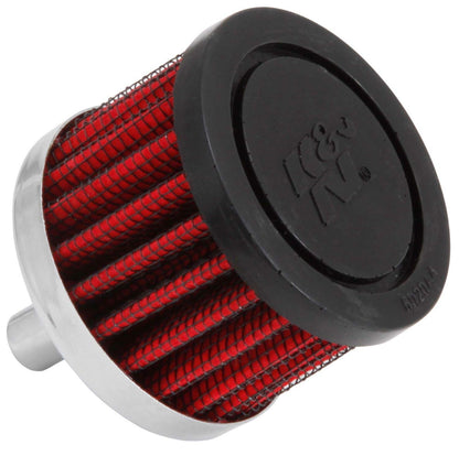K&N FILTER 62-1000 K&N Vent Air Filter/ Breather: High Performance, Premium, Washable, Replacement Engine Filter: Filter Height: 1.5 In, Flange Length: 0.875 In, Shape: Breather, 62-1000