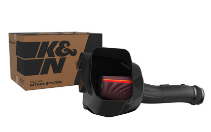 K&N FILTER 50-1565 K&N NextGen Cold Air Intake System: High-Flow Cotton Filter: Compatible with 2025 RAM 1500 RHO; 50-1565