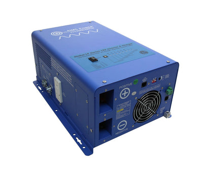 AIMS POWER PICOGLF30W12V120V AIMS 3000W 12V Pure Sine Inverter Charger w/Transfer Switch 120V ETL