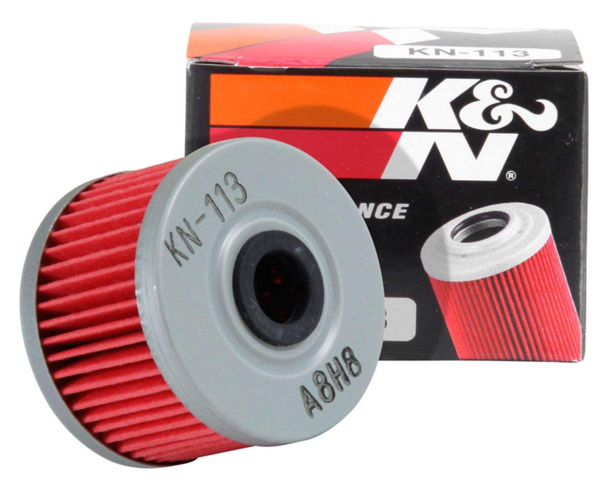 K&N FILTER KN-113 K&N Motorcycle Oil Filter: High Performance, Premium, KN-113