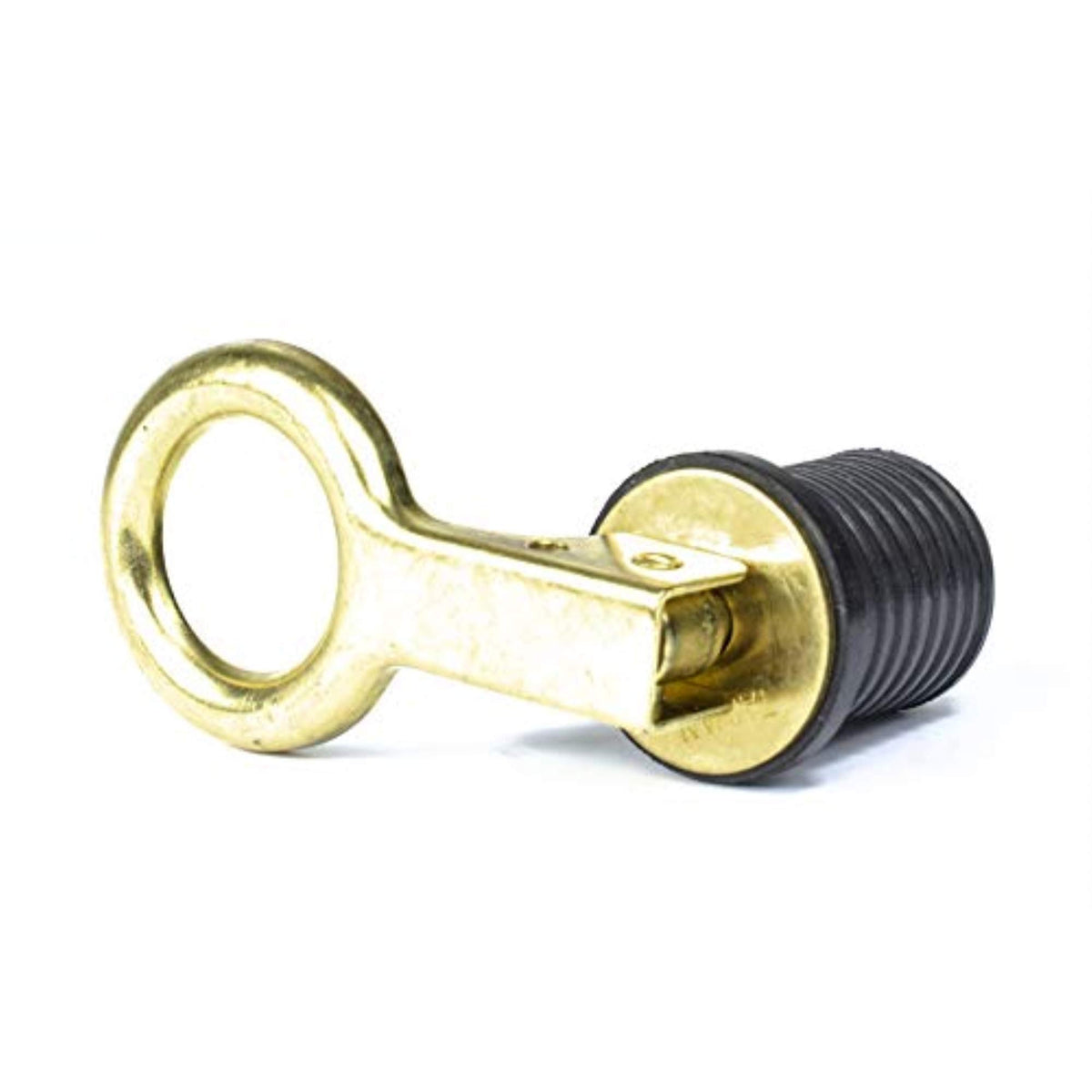 MOELLER 053056-10 Moeller Marine 053056-10, Snap Down Drain Plug, 1" Brass