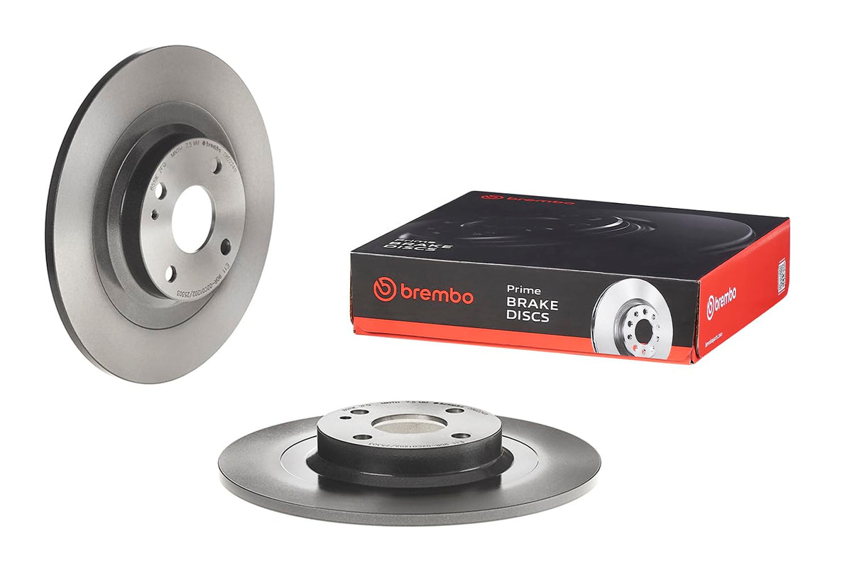 BREMBO 08D22411C02 Brembo 08.D224.11 UV Coated solid Brake Rotor MAZDA OE# N25126251