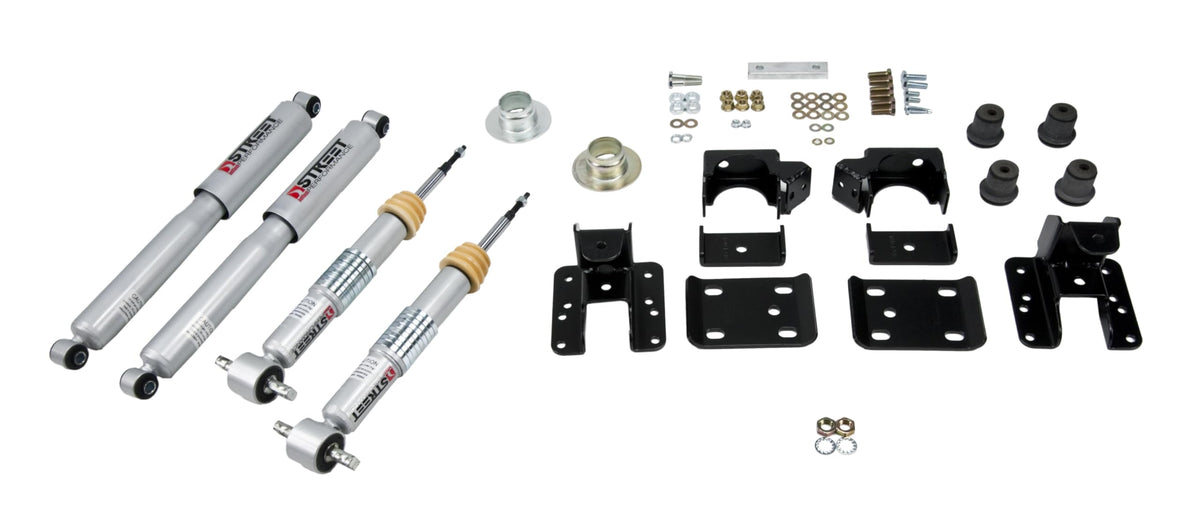 BELLTECH 1001SP Lowering Kit -1-3"/4" 2015-2020 F150 2WD/4WD including Street Performance Shocks