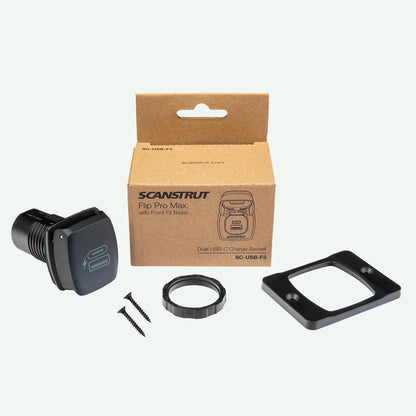 SCANSTRUT SC-USB-F4 Scanstrut SC-USB-F4 FLIP PRO PLUS - FAST CHARGE USB-A &