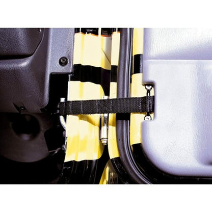 RUGGED RIDGE 12103.01 Rugged Ridge Door Check Strap for Jeep CJ/Wrangler YJ/TJ | Nylon, Black | 12103.01 | Fits 1955-2006 Jeep CJ & Wrangler YJ/TJ